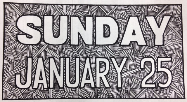 Lunchtime Doodles: 1/25/15